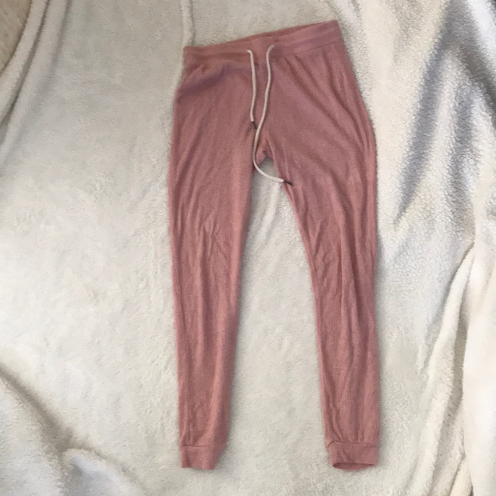 Ambiance Light Pink Joggers - size S - Super soft!